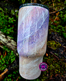 32oz Lavender Cotton Candy Beach Tumbler